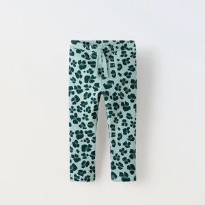 Zara Kids Ribbed Leggings - Size: 4T